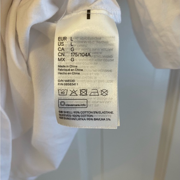 H&M MAMA puff sleeve maternity top BNWT - Picture 4 of 5